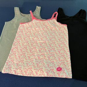 Three Cami tops – New- no tags – size 7/8